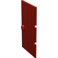 Lego dveře 1x4x6, červená (364421, 4189056)